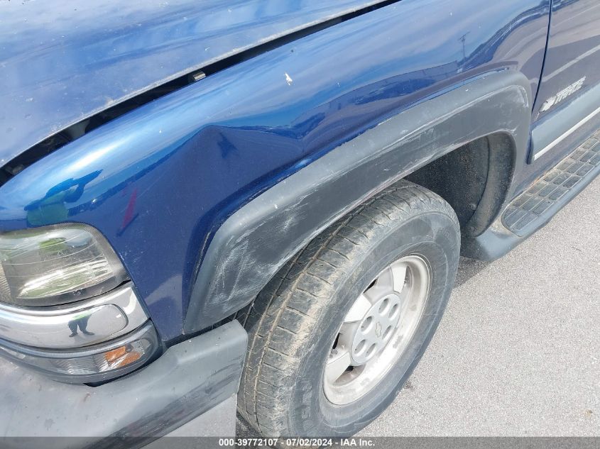 2003 Chevrolet Tahoe Ls VIN: 1GNEK13Z23J309734 Lot: 39772107