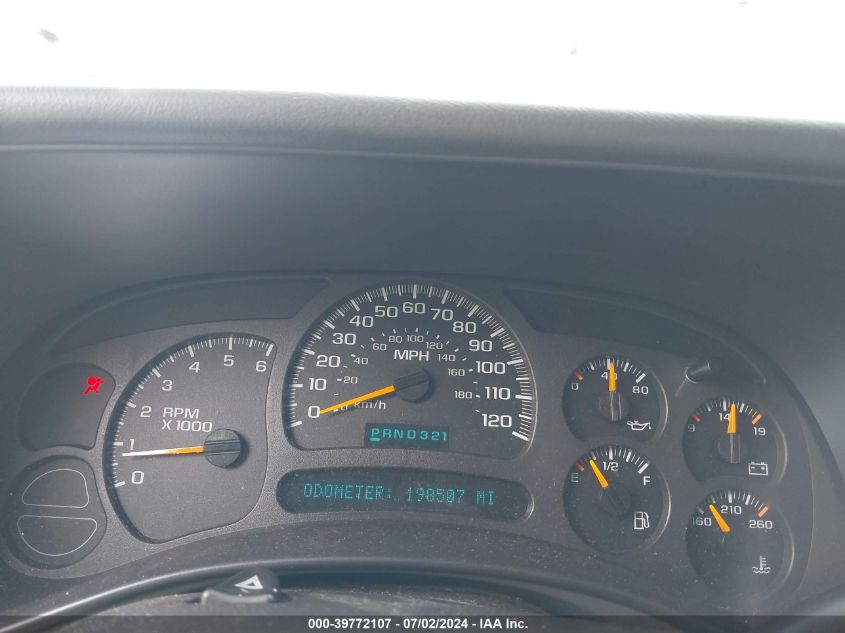 2003 Chevrolet Tahoe Ls VIN: 1GNEK13Z23J309734 Lot: 39772107