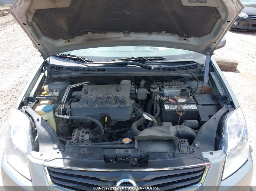 2010 Nissan Sentra VIN: 3N1AV6AP0AL601610 Lot: 39772112