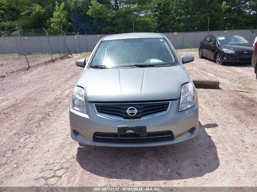 2010 Nissan Sentra VIN: 3N1AV6AP0AL601610 Lot: 39772112