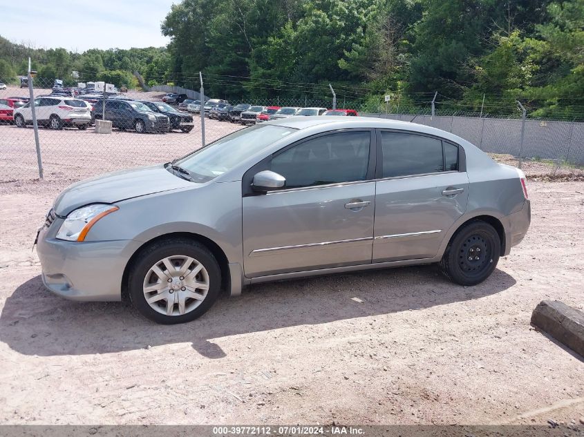 2010 Nissan Sentra VIN: 3N1AV6AP0AL601610 Lot: 39772112