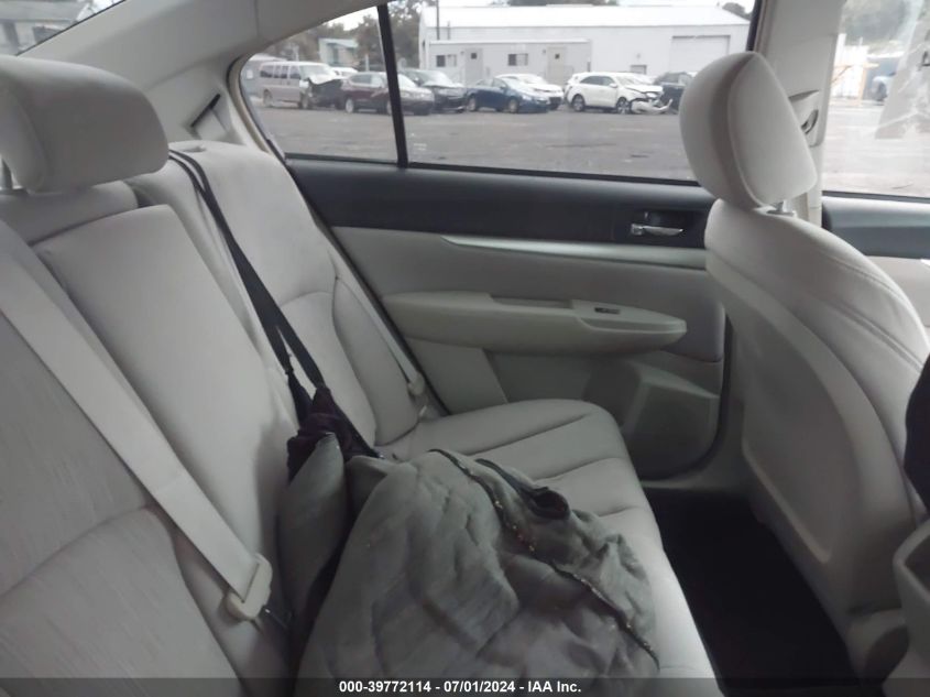 2013 Subaru Legacy 2.5I Premium VIN: 4S3BMBC60D3008192 Lot: 39772114