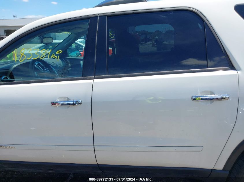 2008 GMC Acadia Sle-1 VIN: 1GKER13768J161490 Lot: 39772131