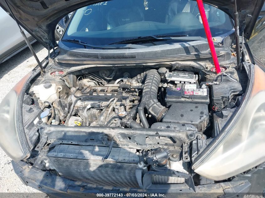 2014 Hyundai Veloster Turbo W/Black VIN: KMHTC6AE8EU199926 Lot: 39772143