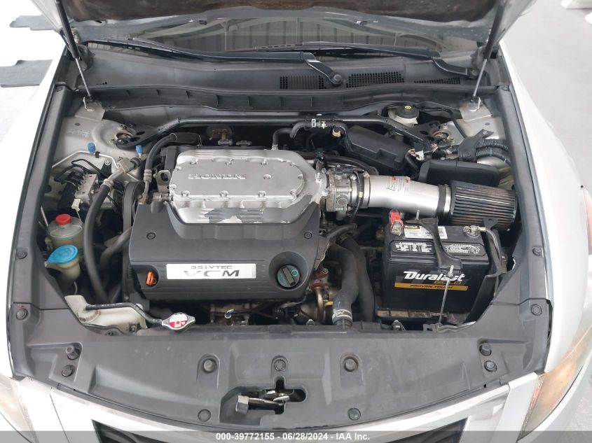 2010 Honda Accord 3.5 Ex-L VIN: 1HGCP3F8XAA023757 Lot: 39772155