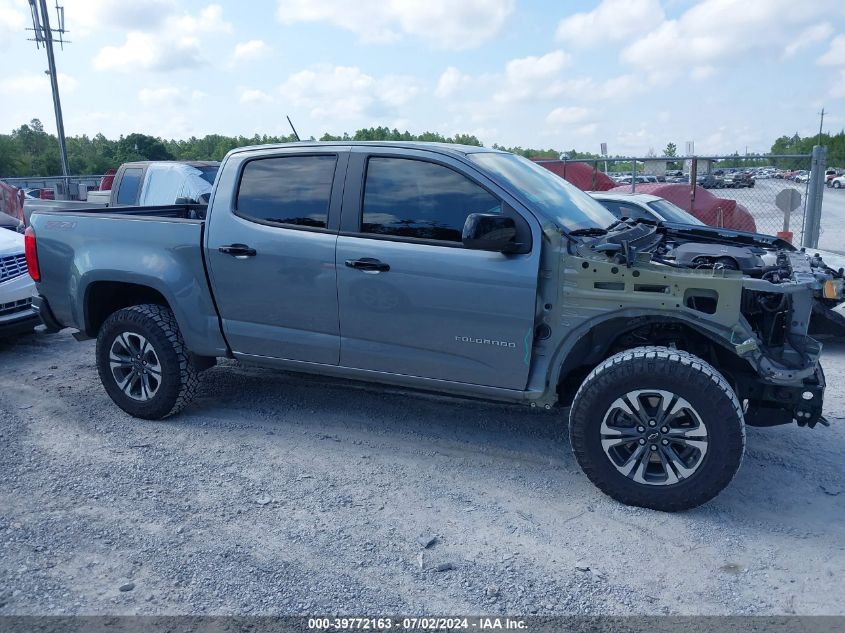 2022 Chevrolet Colorado Z71 VIN: 1GCGTDEN5N1268836 Lot: 39772163