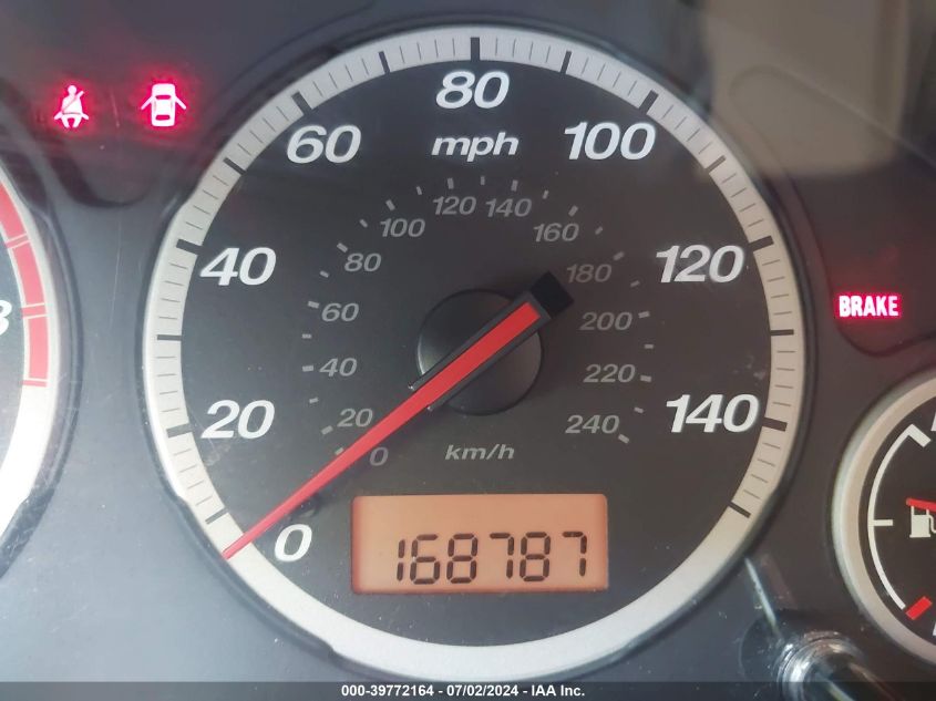 2005 Honda Cr-V Lx VIN: JHLRD78505C052726 Lot: 39772164