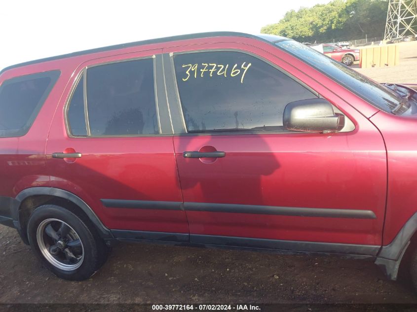 2005 Honda Cr-V Lx VIN: JHLRD78505C052726 Lot: 39772164