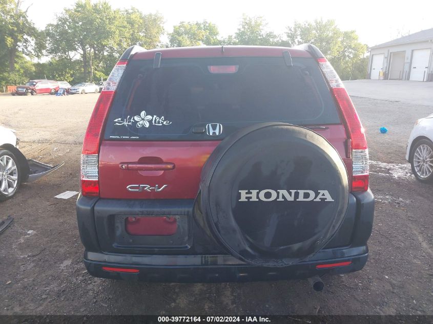 2005 Honda Cr-V Lx VIN: JHLRD78505C052726 Lot: 39772164