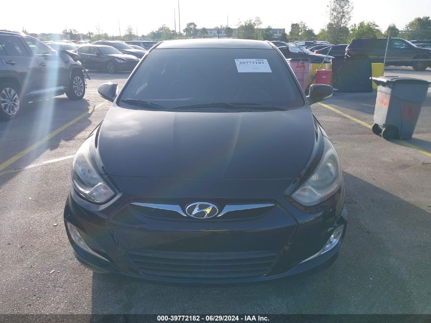 2013 Hyundai Accent Se VIN: KMHCU5AE7DU090895 Lot: 39772182