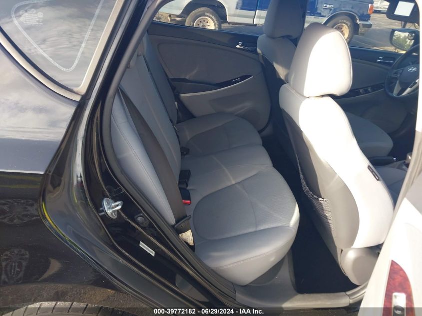 2013 Hyundai Accent Se VIN: KMHCU5AE7DU090895 Lot: 39772182