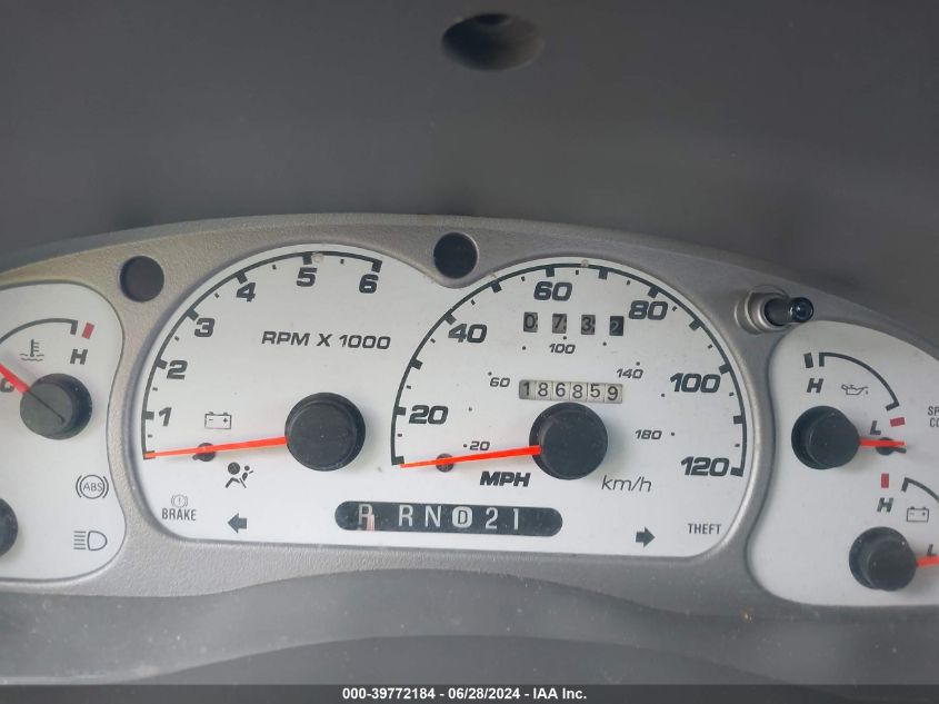 2003 Ford Ranger Edge/Tremor/Xlt VIN: 1FTYR44U73PB58246 Lot: 39772184