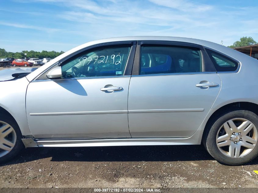 2011 Chevrolet Impala Lt VIN: 2G1WG5EK1B1273686 Lot: 39772192