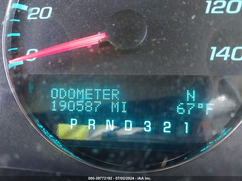 2011 Chevrolet Impala Lt VIN: 2G1WG5EK1B1273686 Lot: 39772192