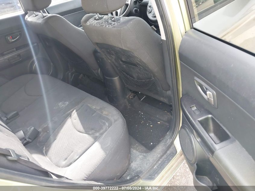 2011 Kia Soul + VIN: KNDJT2A21B7222015 Lot: 39772222