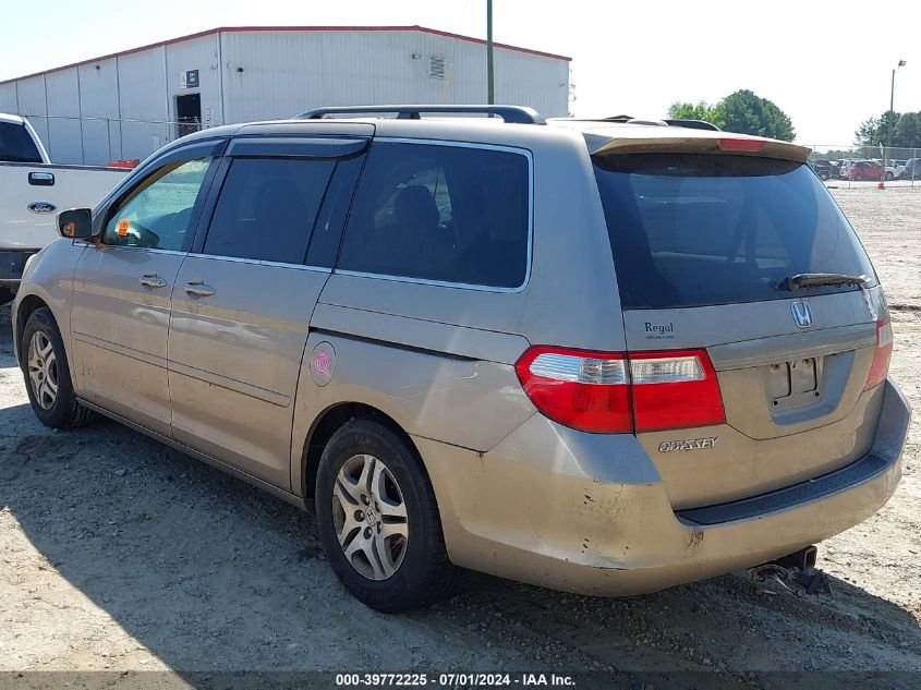 2006 Honda Odyssey Ex-L VIN: 5FNRL38776B455004 Lot: 39772225