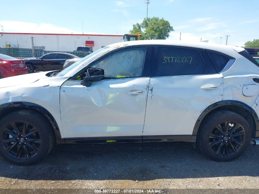 2024 Mazda Cx-5 2.5 Carbon Turbo VIN: JM3KFBAY9R0406886 Lot: 39772227