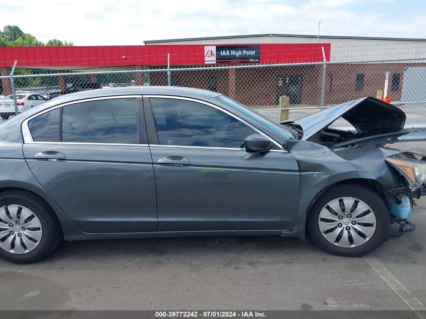 2010 Honda Accord 2.4 Lx VIN: 1HGCP2F33AA083135 Lot: 39772242