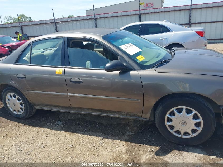 2003 Buick Century Custom VIN: 2G4WS52J231137999 Lot: 39772250