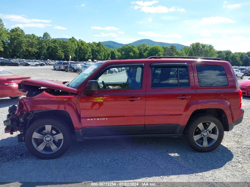 2015 Jeep Patriot High Altitude Edition VIN: 1C4NJRFB4FD290759 Lot: 39772254