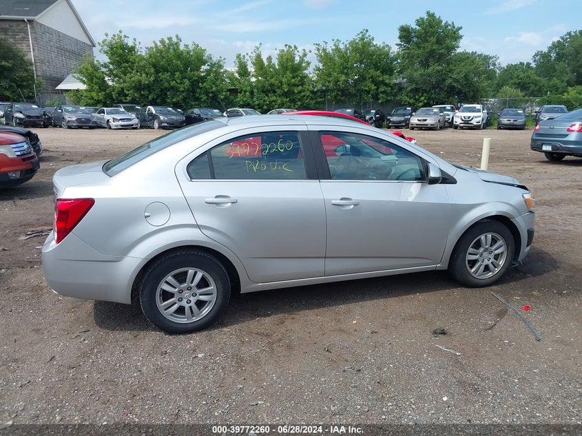 2014 Chevrolet Sonic Lt Auto VIN: 1G1JC5SB6E4181654 Lot: 39772260