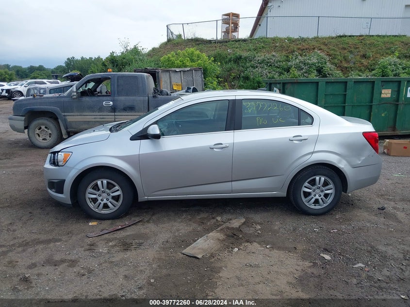 2014 Chevrolet Sonic Lt Auto VIN: 1G1JC5SB6E4181654 Lot: 39772260