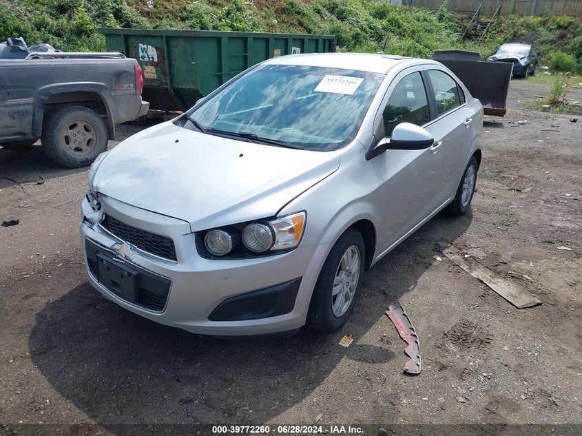 2014 Chevrolet Sonic Lt Auto VIN: 1G1JC5SB6E4181654 Lot: 39772260