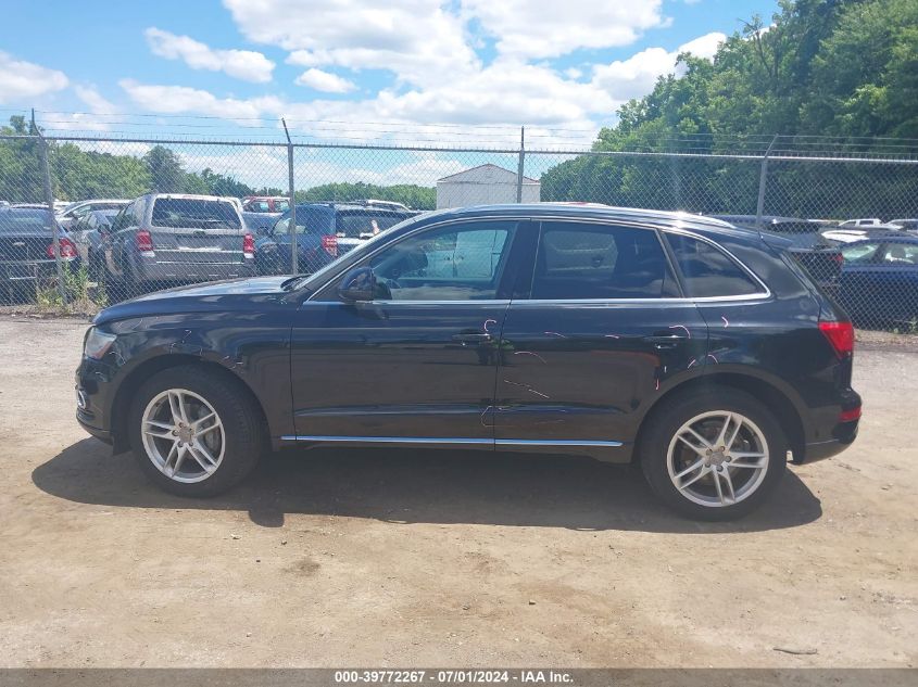 2014 Audi Q5 2.0T Premium VIN: WA1LFAFP3EA097907 Lot: 39772267