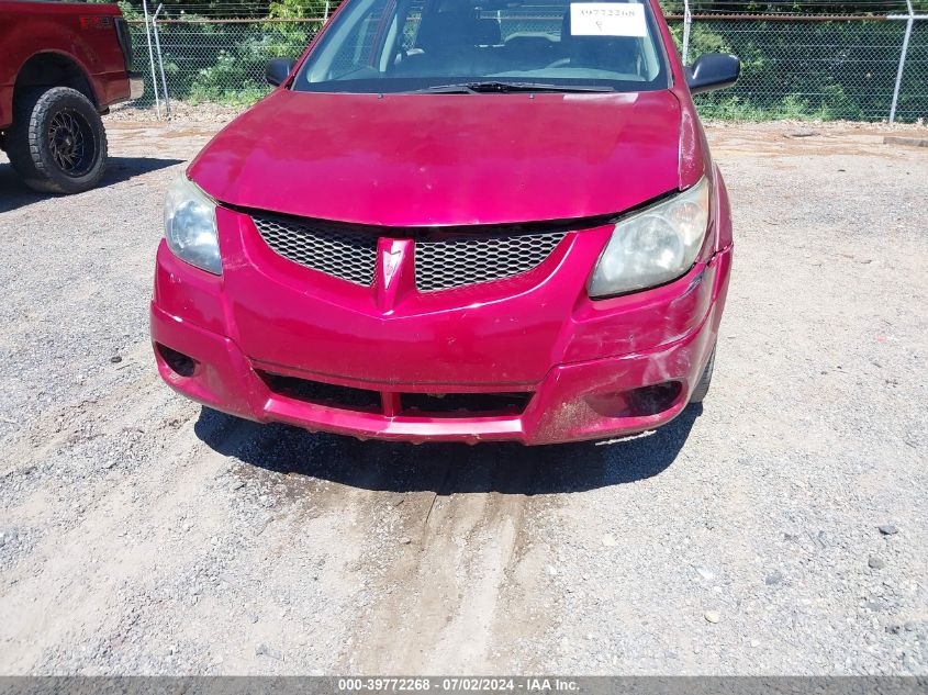 2003 Pontiac Vibe VIN: 5Y2SL62893Z472851 Lot: 39772268