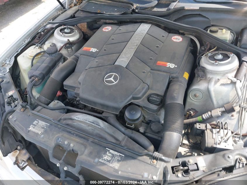 WDBNG75J5YA052448 2000 Mercedes-Benz S 500