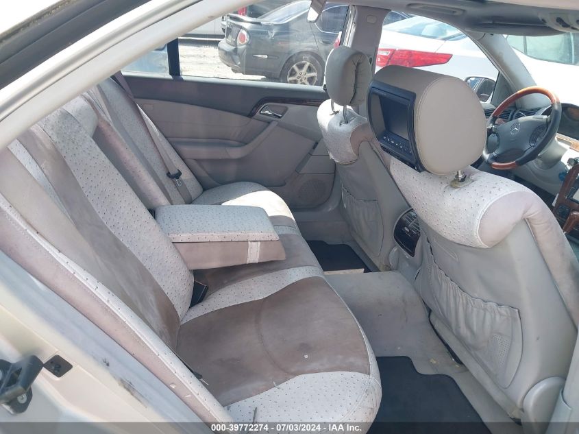 WDBNG75J5YA052448 2000 Mercedes-Benz S 500