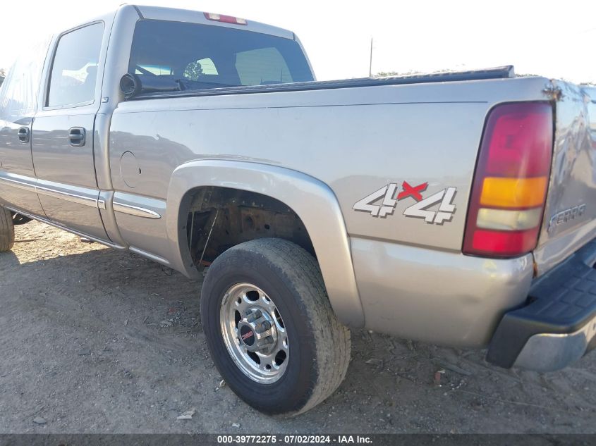 2002 GMC Sierra 2500Hd Sle VIN: 1GTHK23132F225266 Lot: 39772275