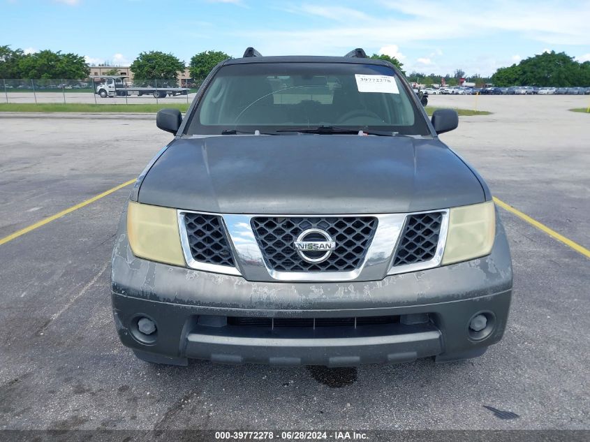 2006 Nissan Pathfinder S VIN: 5N1AR18U36C625261 Lot: 39772278