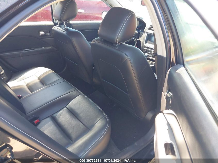 2012 Ford Fusion Sel VIN: 3FAHP0JA0CR211263 Lot: 39772281