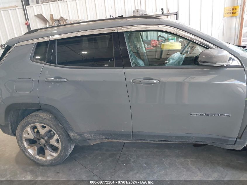 2020 Jeep Compass Limited 4X4 VIN: 3C4NJDCB7LT221299 Lot: 39772284