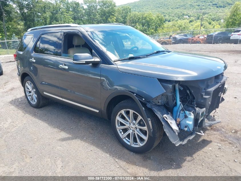 1FM5K8F82GGB30371 2016 FORD EXPLORER - Image 1