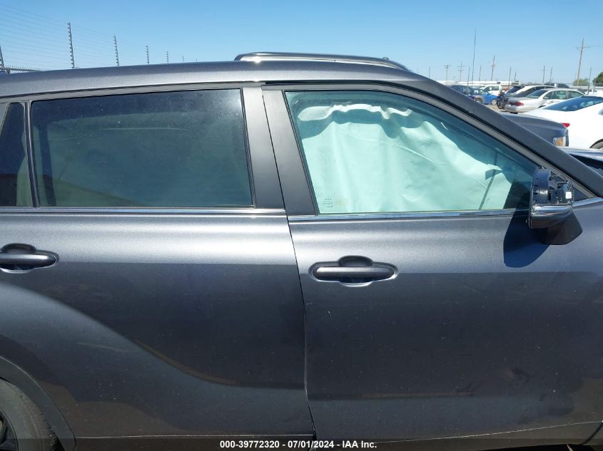 2023 Toyota Highlander Le VIN: 5TDKDRAH1PS526909 Lot: 39772320