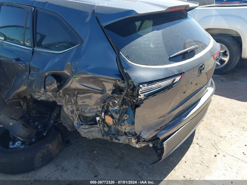 2023 Toyota Highlander Le VIN: 5TDKDRAH1PS526909 Lot: 39772320