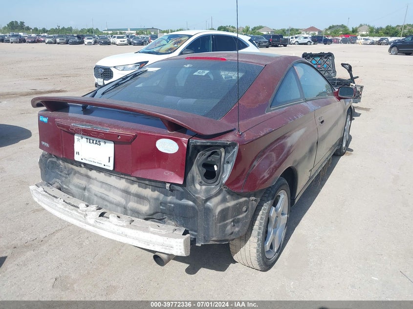 2003 Toyota Celica Gt VIN: JTDDR32T430154957 Lot: 39772336