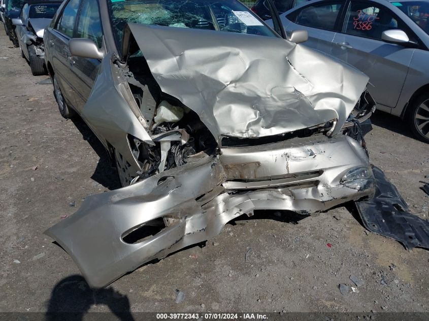 2004 Toyota Camry Xle VIN: 4T1BE32K54U804539 Lot: 39772343