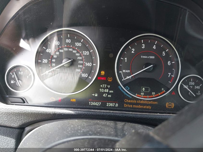 2014 BMW 335I xDrive VIN: WBA3B9C58EJ465983 Lot: 39772344