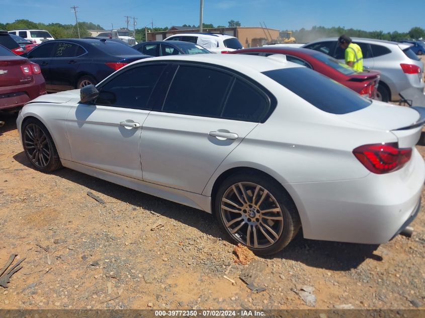 2013 BMW 335I xDrive VIN: WBA3B9G54DNR89522 Lot: 39772350