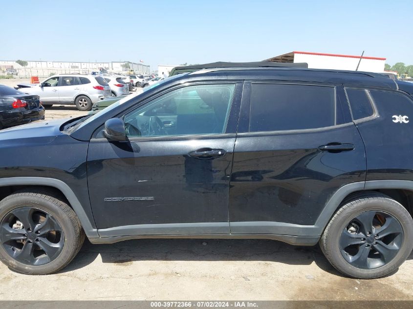 2021 Jeep Compass Altitude Fwd VIN: 3C4NJCBB3MT514601 Lot: 39772366