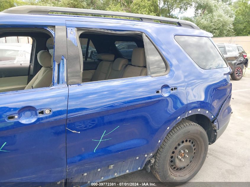 2013 Ford Explorer VIN: 1FM5K8B85DGA89638 Lot: 39772381