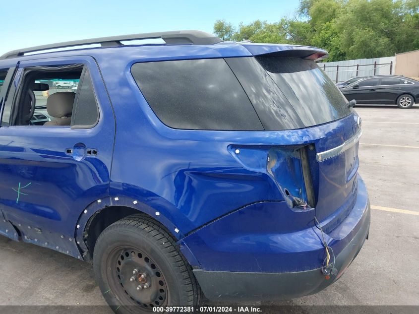 2013 Ford Explorer VIN: 1FM5K8B85DGA89638 Lot: 39772381