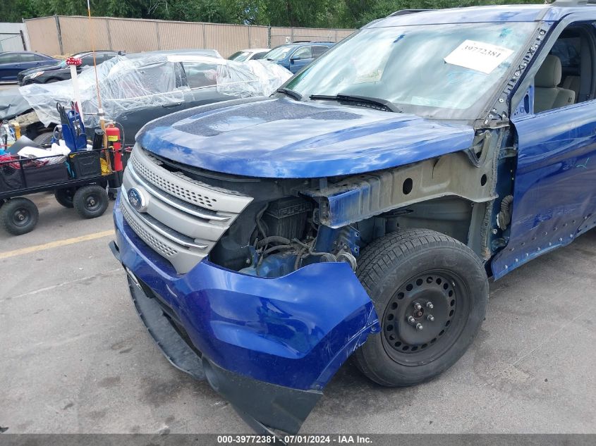 2013 Ford Explorer VIN: 1FM5K8B85DGA89638 Lot: 39772381