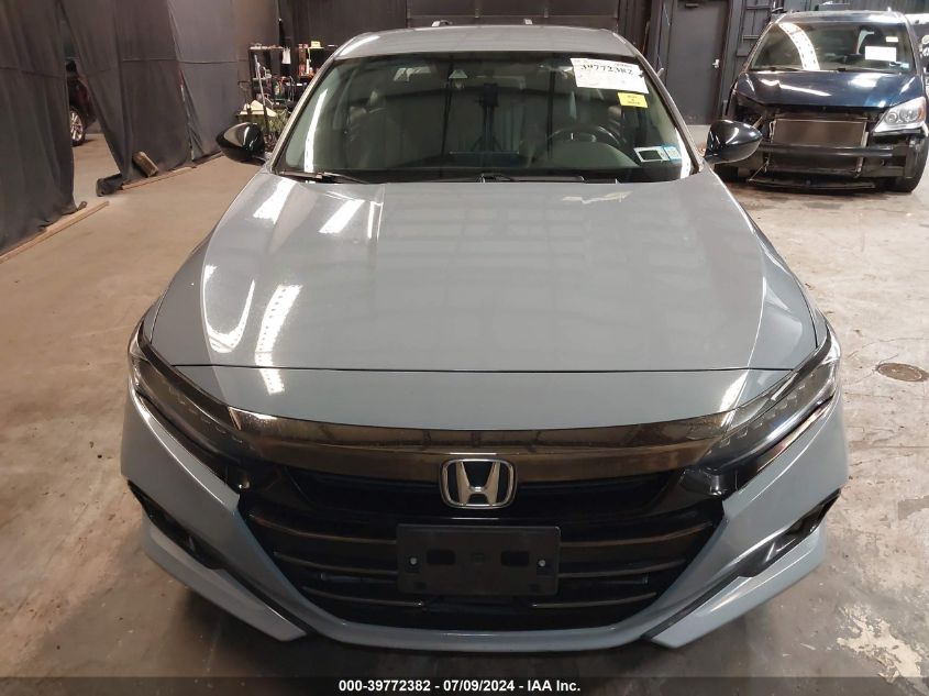 2022 Honda Accord Sport Special Edition VIN: 1HGCV1F49NA007594 Lot: 39772382