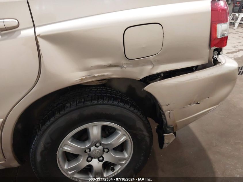 2005 Toyota Highlander V6 VIN: JTEEP21A350100651 Lot: 39772384