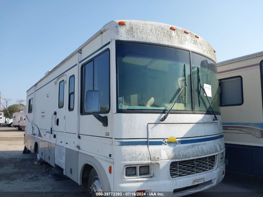 2001 Ford F550 Super Duty Stripped Chass VIN: 1FCMF53S010A08627 Lot: 39772393