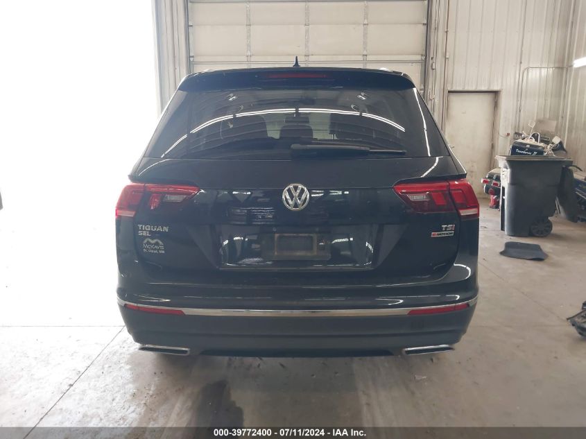 2018 Volkswagen Tiguan 2.0T Se/2.0T Sel VIN: 3VV2B7AX1JM052776 Lot: 39772400